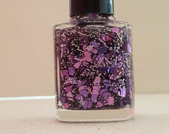 Pretty Kitty-hand made glitter nail polish