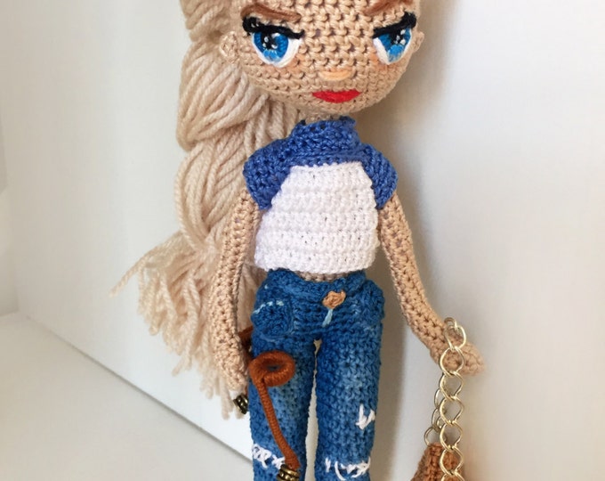 Amigurumi Crochet doll-amigurumi doll-crochet-handmade