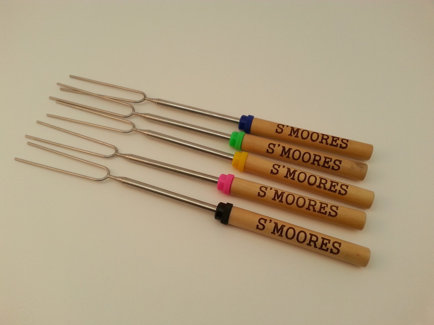 Marshmallow Telescoping Campfire Smoores Roasting Fork Sticks