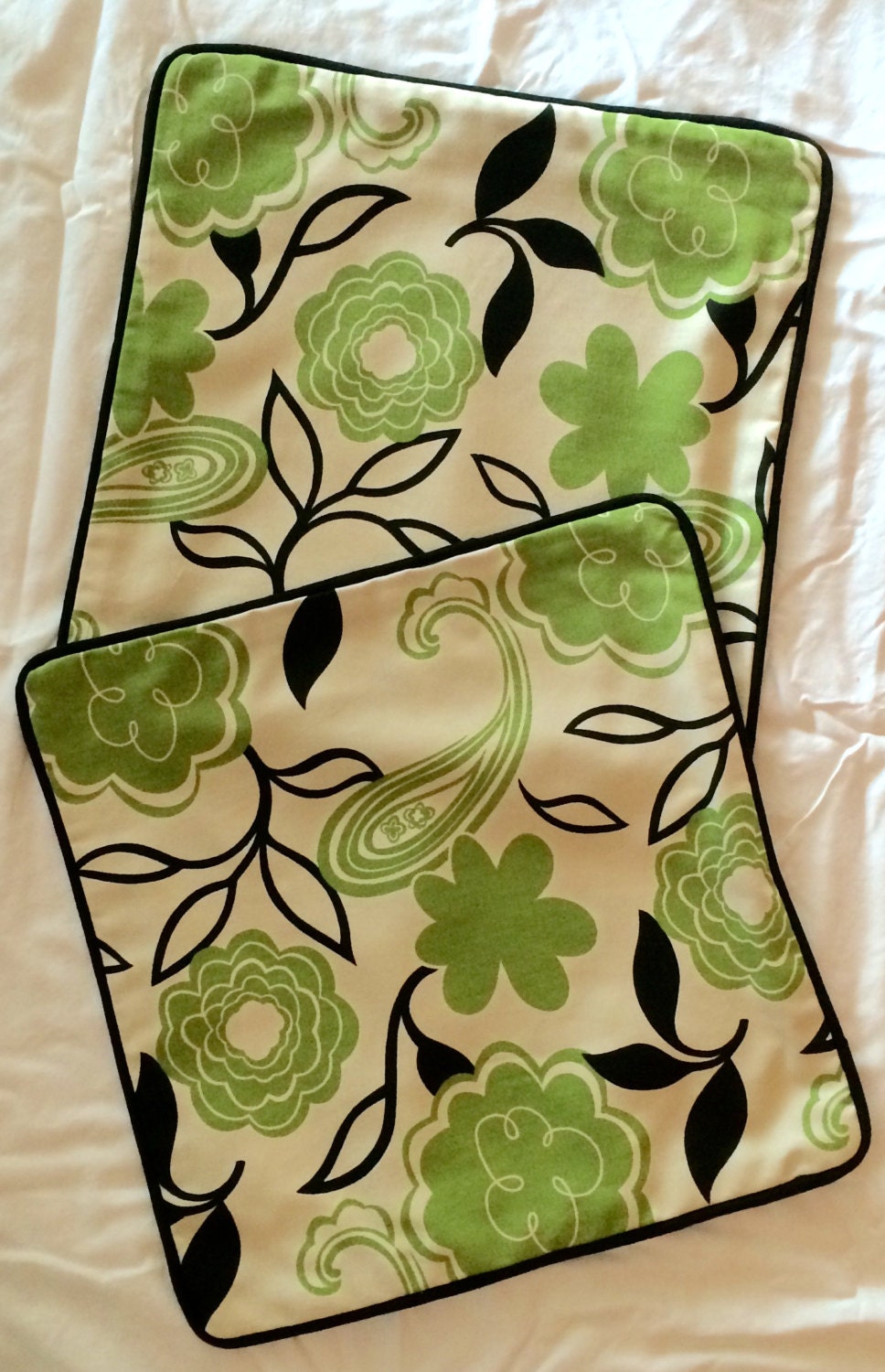 Custom zippered pillow covers