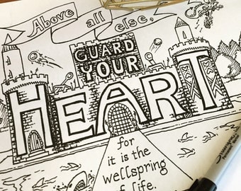 Guard your heart | Etsy