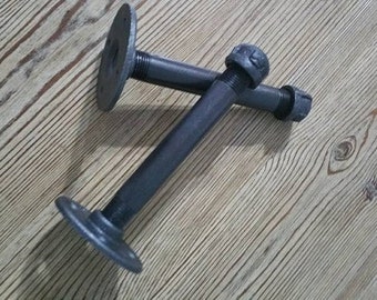 Industrial Shelf Bracket, Pipe Bracket, Pipe Rack, Pipe Floating Brakets, Floating Shelf Bracket, Floating Shelves, Pipe Decor - 1 only
