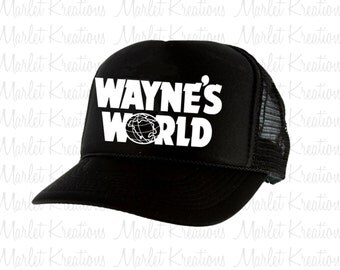 Wayne's World Trucker hat