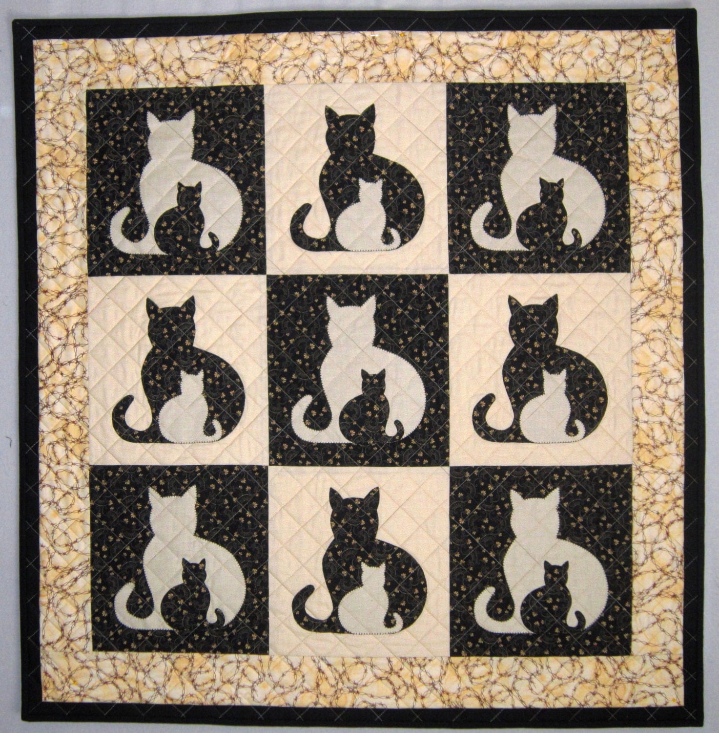 33 Top Images Cat Quilt Patterns Youtube / becrafted: Meow Cat Quilt