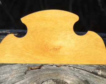 Hand Crafted Yellowheart Shuttles / Beaters for Card / Inkle Weaving