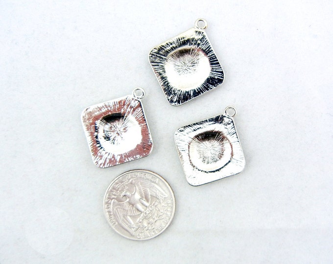 3 Square Nautilus Charms