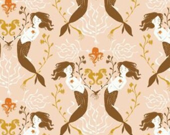 Mermaids Blush - Heather Ross MENDOCINO 2016 - Windham Fabrics