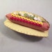 Felt Food Hot Dog Play Kitchen Waldorf Inspired All Wool Hand Sewn with Works