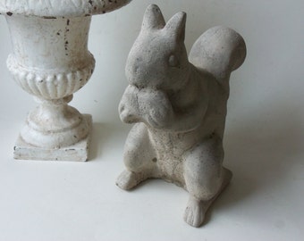 hold for jeannie - cement squirrel (please do not purchase unless you are jeannie)