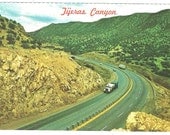 Vintage Route 66 Tijeras Canyon Approaching Alubuquerque, NM - Postcard - Unused