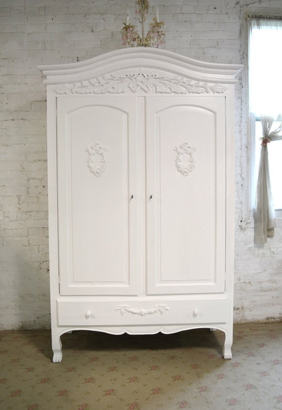 french armoire painted cottage chic shabby french romantic french armoire painted cottage chic shabby french romantic