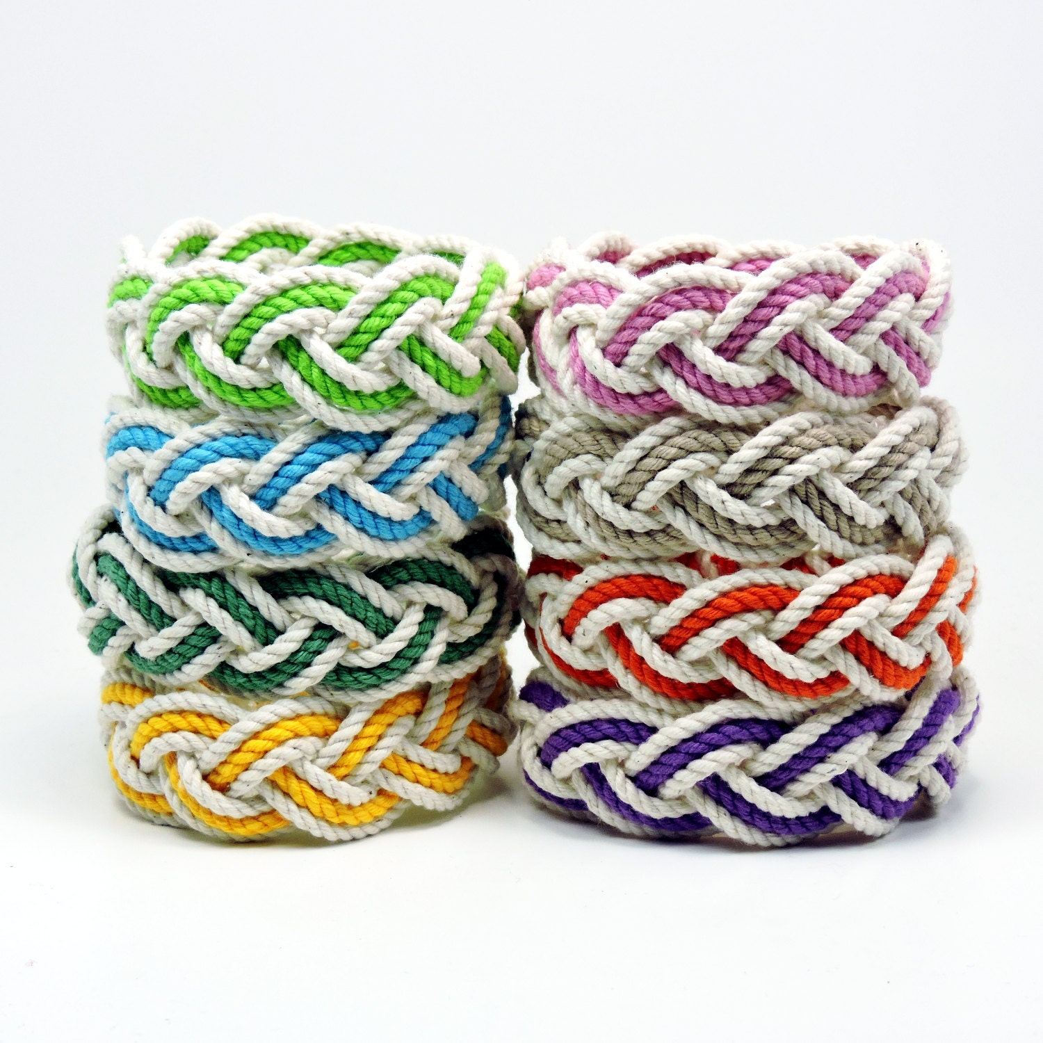 Cotton Rope Beach Bracelet Choose your Color