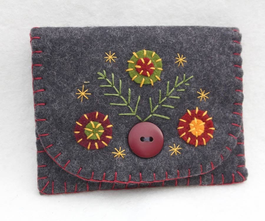 Handmade Felt Coin Purse