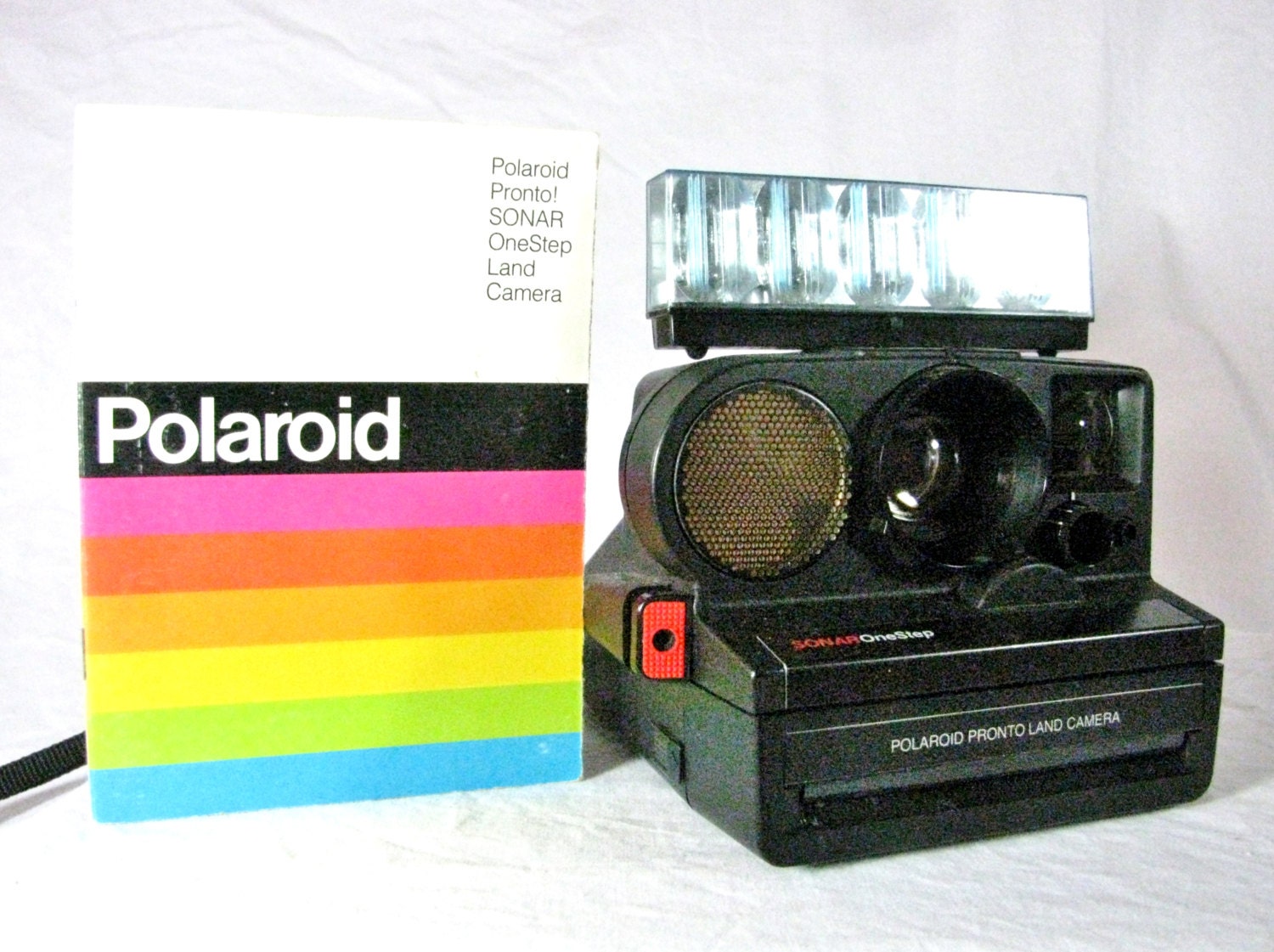 SX-70 Polaroid Pronto Sonar One Step Instant Camera with