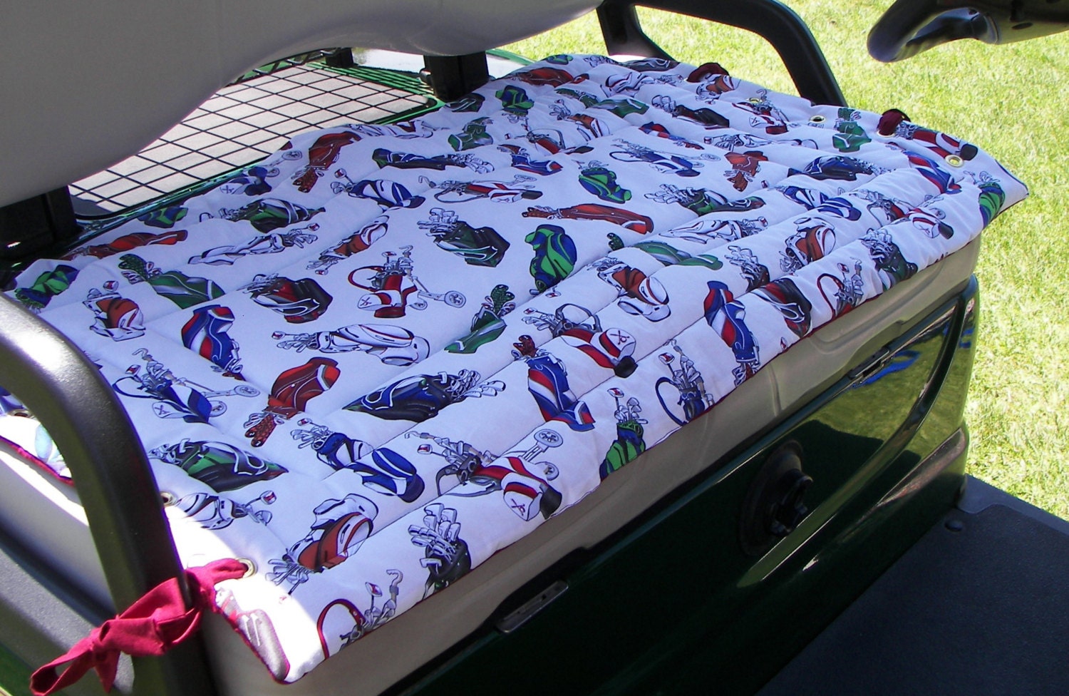 Golf Cart Seat Cover a Fashionable by Sittinprettycovers on Etsy