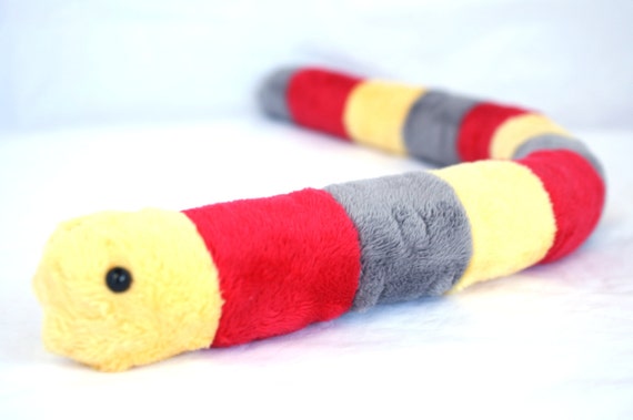 rainbow worm plush