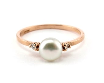 Pearl engagement rings australia