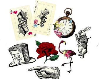Alice in Wonderland Props