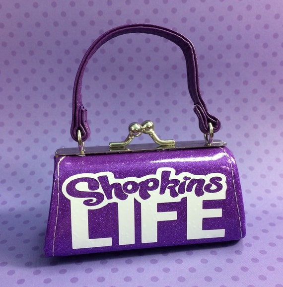 Purple Shopkins LIFE Purse for American Girl by DolliciousDesign