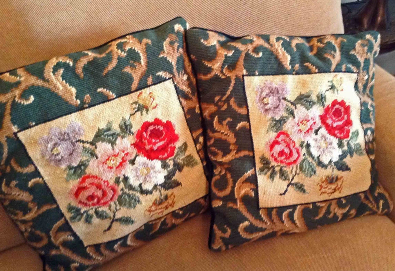 needlepoint pillows