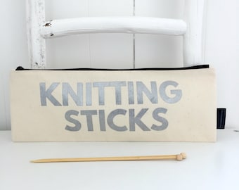 Knit Me Knitting Needle Case