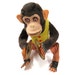 old clapping monkey toy