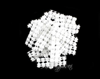 100 White Non Slip Grips Liners for Alligator Clips and Hair Bows