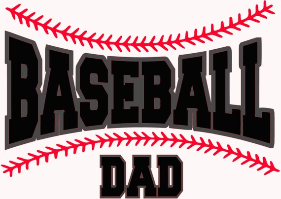 Download Baseball Dad SVG File For Cutting Machine