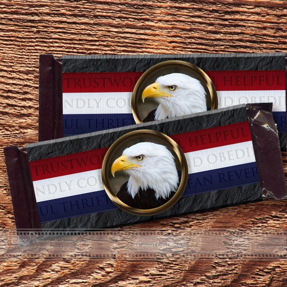 instant download Eagle Scout candy bar wrappers Hersheys