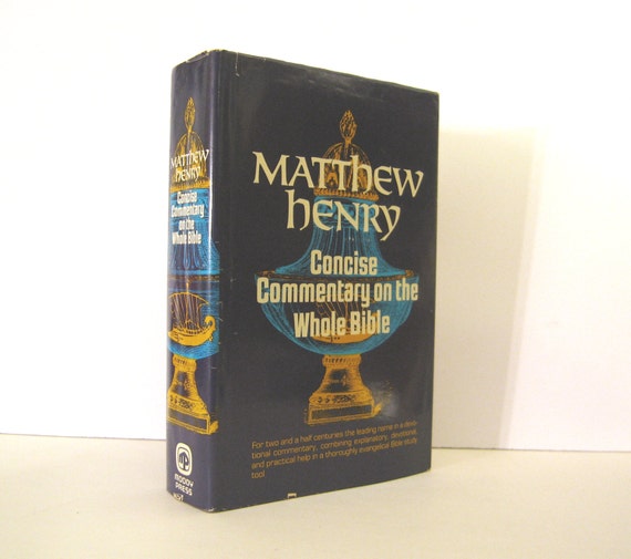 bible-commentary-matthew-henry-concise-commentary-on-the