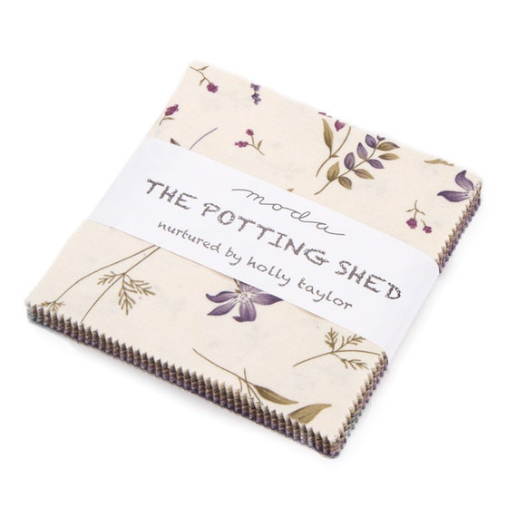 Moda Charm pack THE POTTING SHED from Holly Taylor 42 5