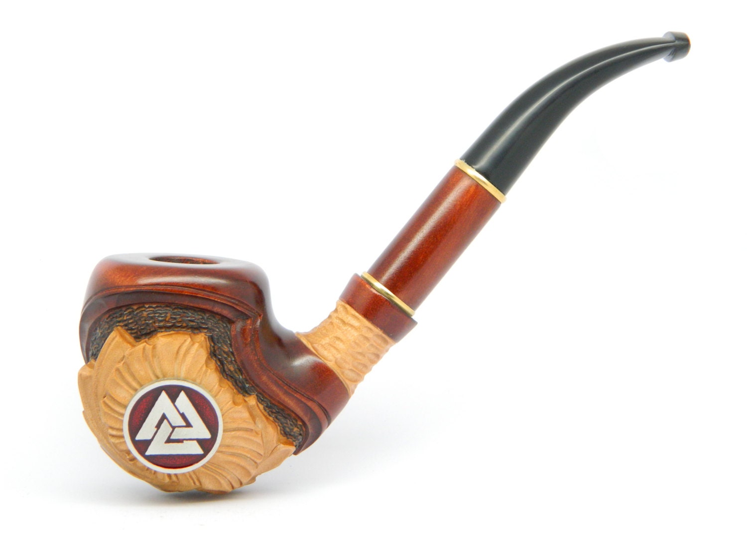 Odin's Tobacco Smoking pipe Viking Valknut