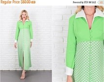 Popular items for green gingham dress on Etsy