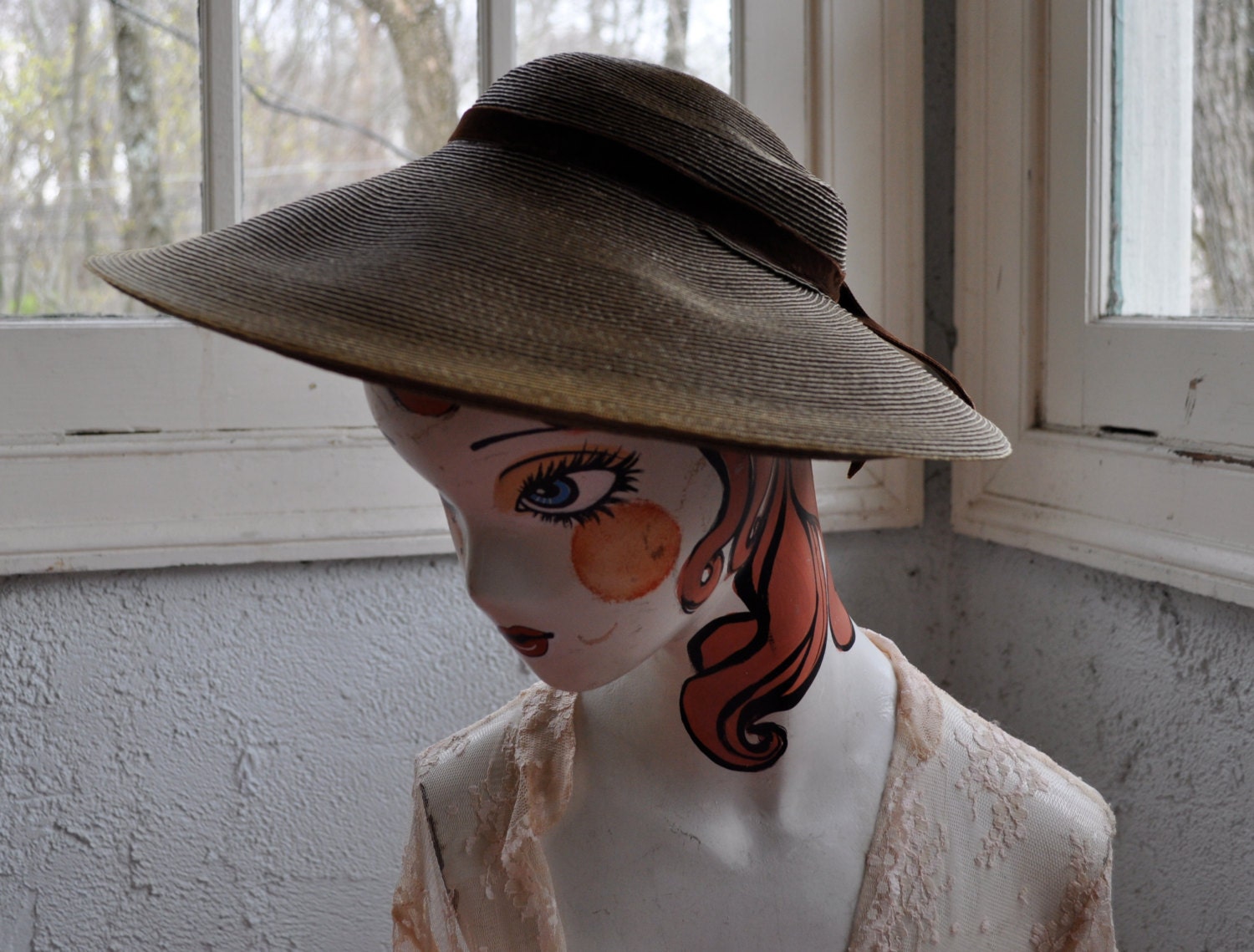 old sun hat