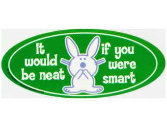 Happy Bunny Sticker