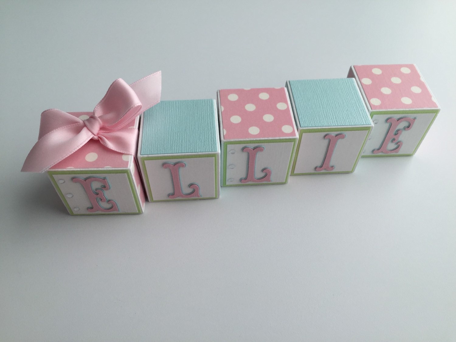 Custom Baby Name Blocks Baby Gift Baby Shower Newborn