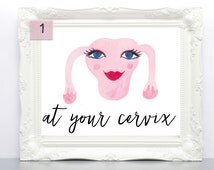 Unique at your cervix related items | Etsy