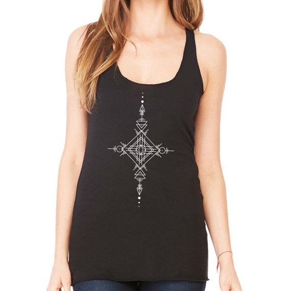 Etsy Geometrics women's tank top