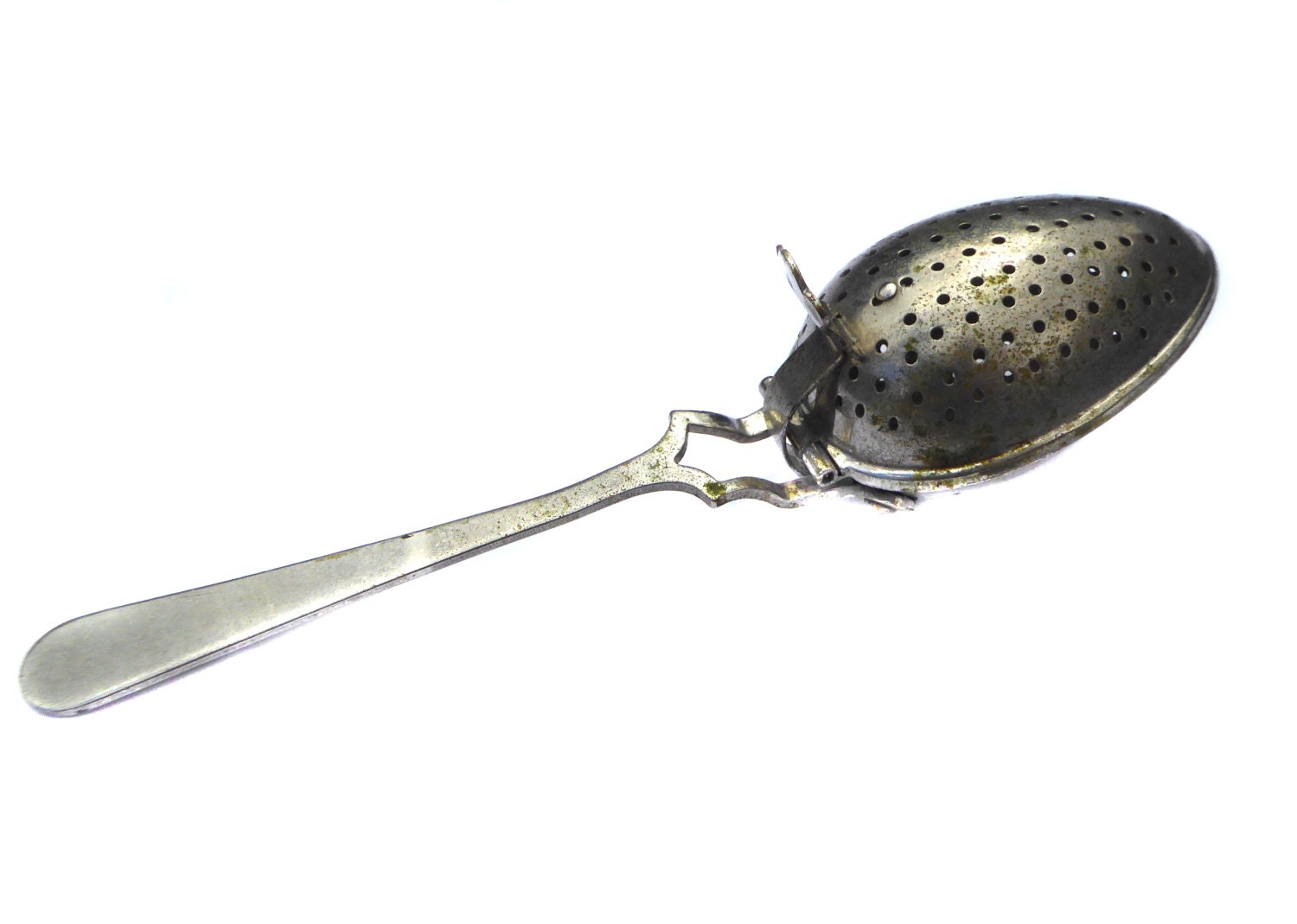 Antique Tea Strainer by NPB Made in England by BiminiCricket
