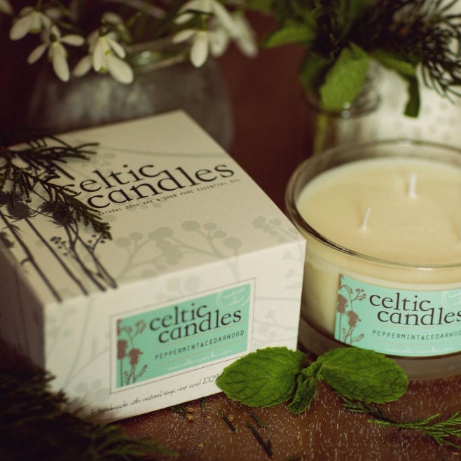 Celtic Candles by CelticCandlesUK on Etsy