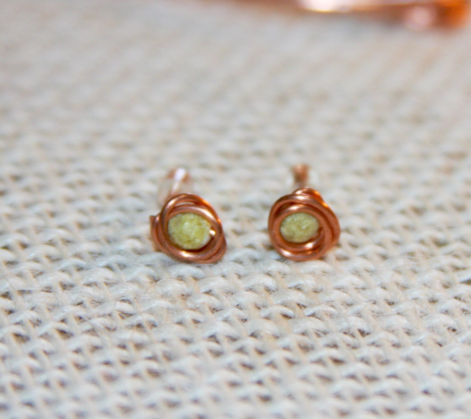 Jade Stud Earrings Jade Earrings Jade Jewelry Green