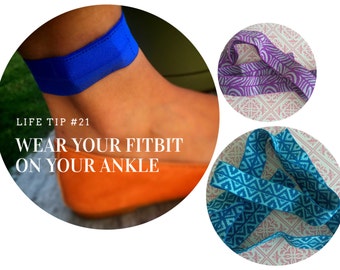 Rosa Leon Riley Fitbit bracelets anklets and by TwirlingTinySticks