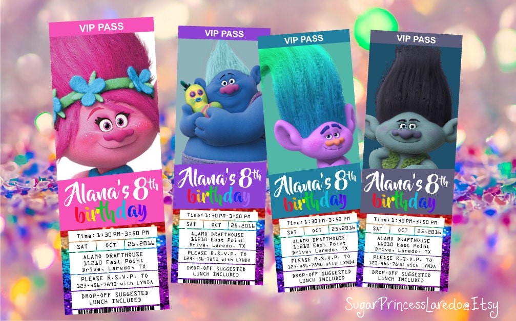Nombres De Los Trolls 2 En Español