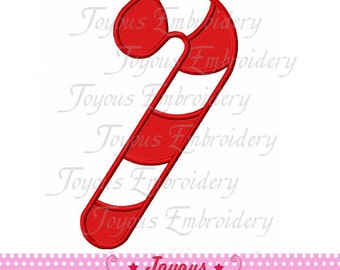 Instant Download Christmas Candy Cane Applique Embroidery Design NO:1848