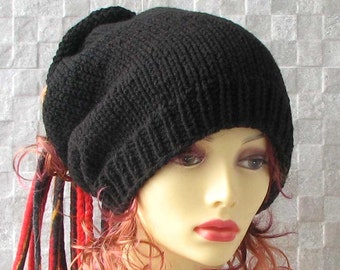 Dreadlock hair wrap, Dread Wrap Dread Headband Dread Hat Dreadlock Asccessory Tube Hat Handmade Hair Wraps