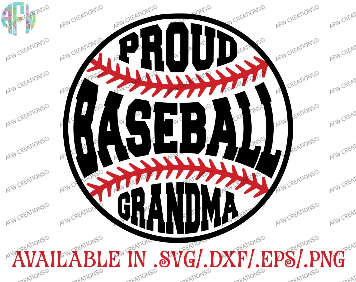 Download Digital Cut File, Proud Baseball Family, SVG, DXF, EPS ...