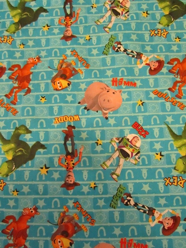 toy story cotton fabric