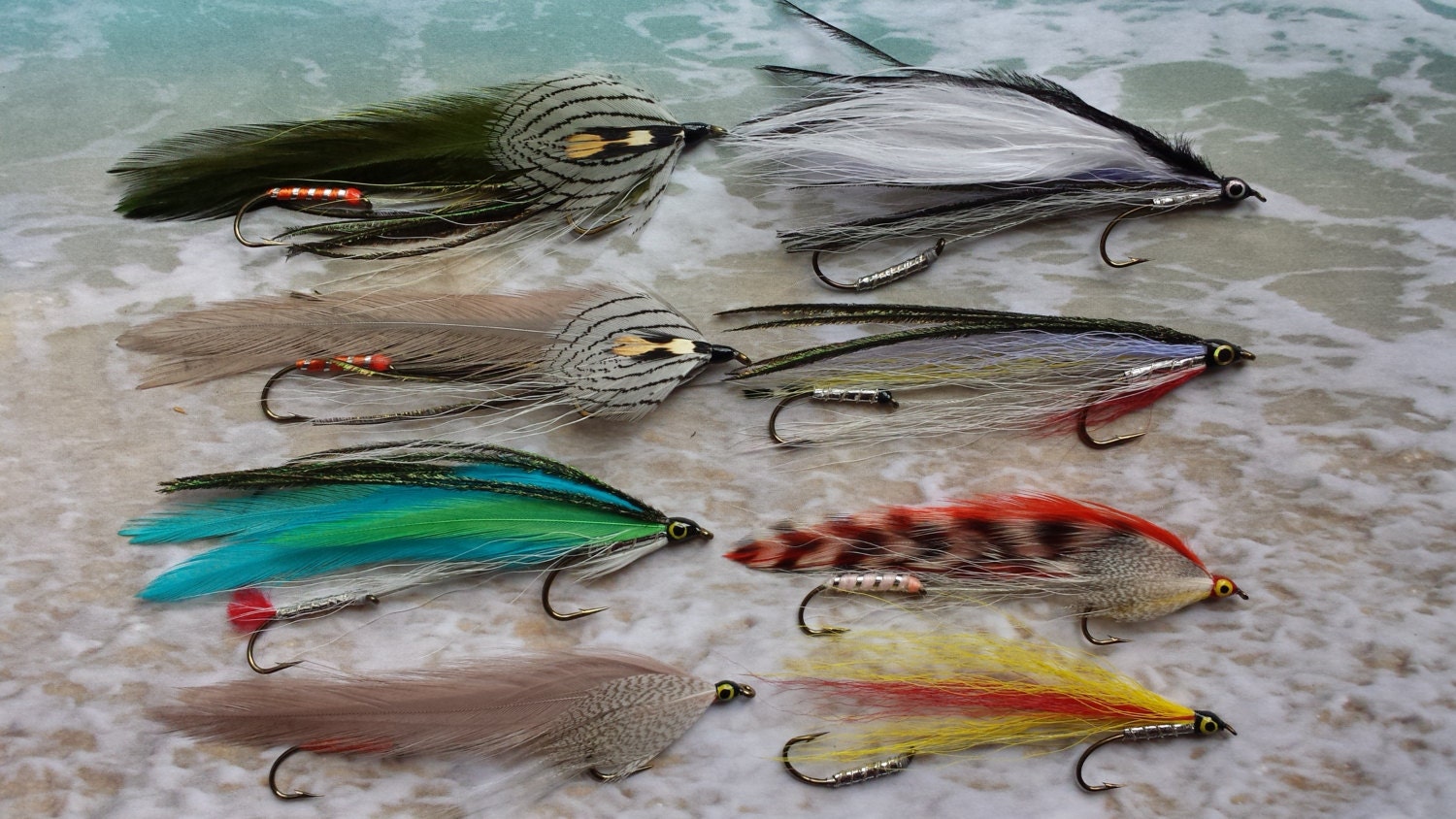 Tandem Streamer Flies Eight Fly Assortment Fly Fishing