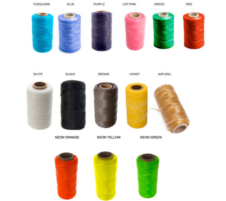 10M ARTIFICIAL SINEW Waxed POLYESTeR Cord Dream Catcher