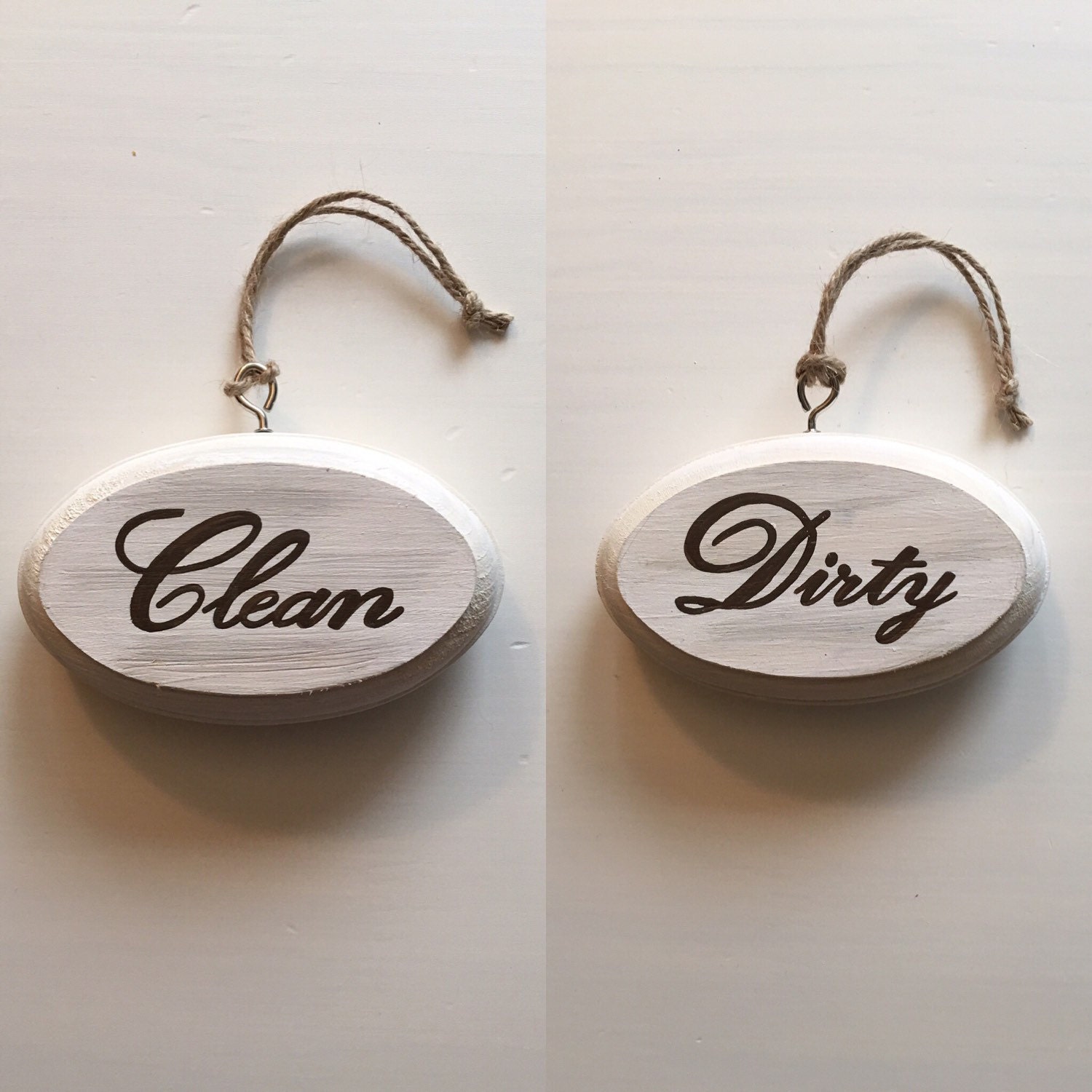 Clean/Dirty Dishwasher Sign double sided 3x5